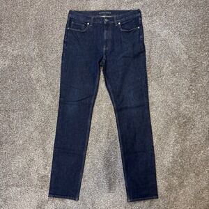 Everlane Uniform The Slim Jean Dark Wash Men's Size 33x34 Cotton Blend